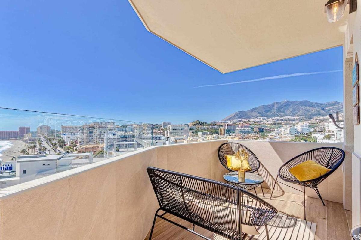 797 Holiday Rentals - Benalbeach- Moderno Piso Para 5 Con Vistas Al Mar Benalmádena Exteriör bild